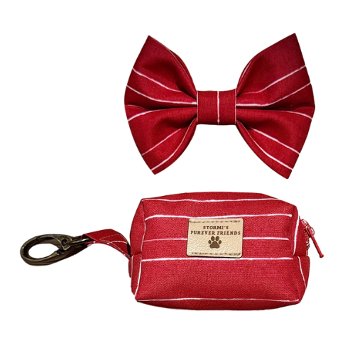 Striped Bow Tie