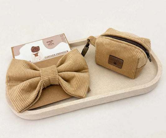 Waste Bag and Bow Ties Duo