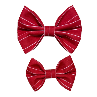 Striped Bow Tie