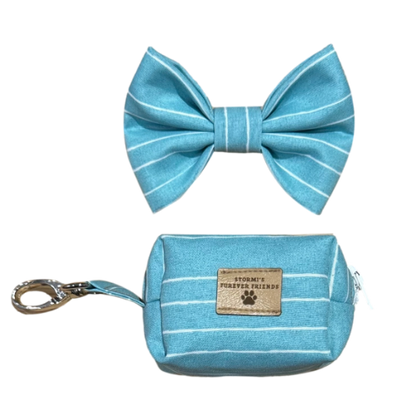 Striped Waste Bag Holder