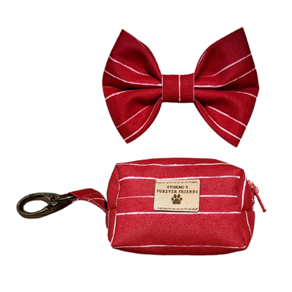 Striped Bow Tie