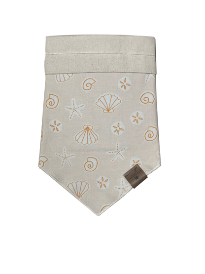 Beige Seashell Bandana