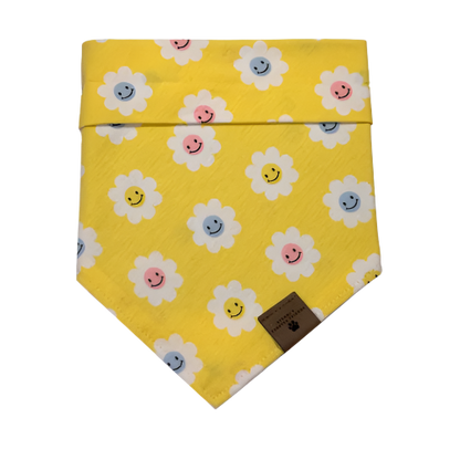 Spring Smiles Yellow Bandana