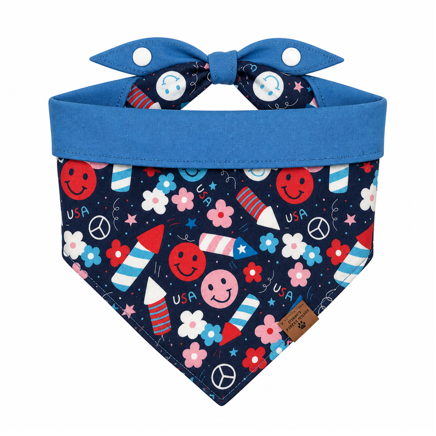 Firework Snap Bandana