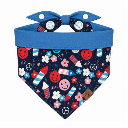 Firework Snap Bandana